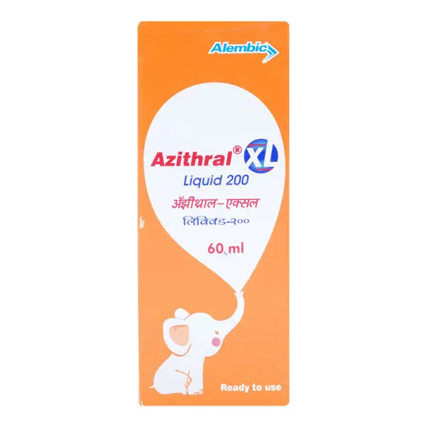Azithral XL 200mg Syrup 60ml