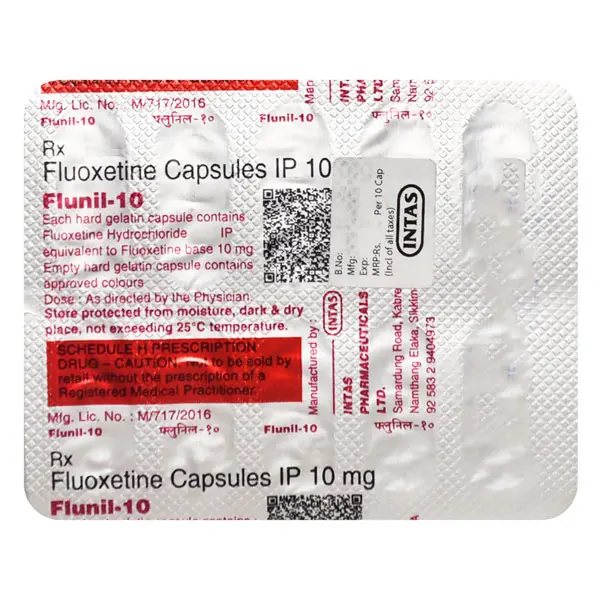 Flunil 10mg Capsule 10s