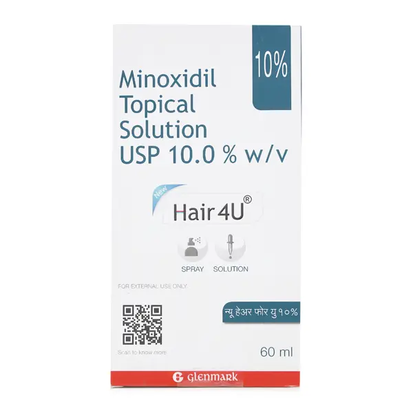Hair 4u 10% Solution 60ml