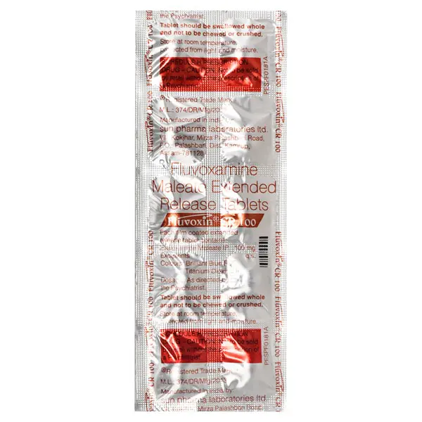 Fluvoxin CR 100mg Tablet 10s