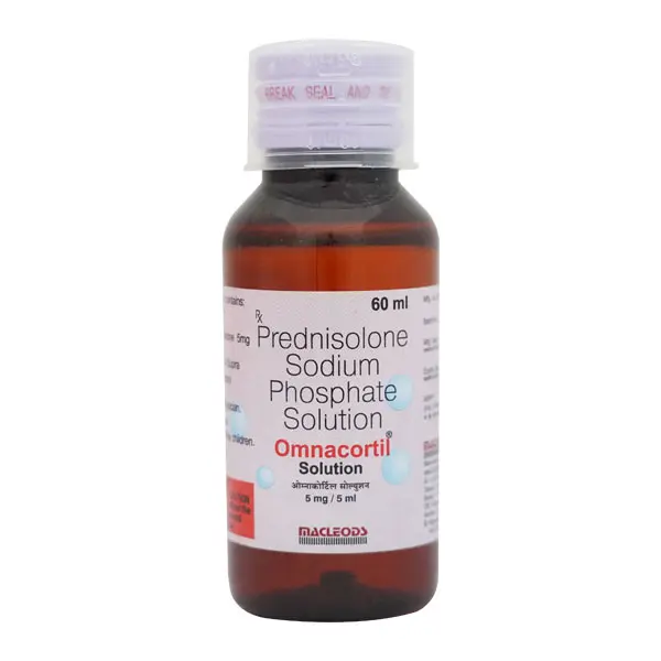 Omnacortil 5mg Syrup 60ml