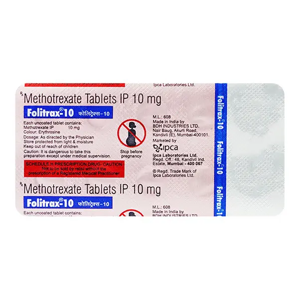 Folitrax 10mg Tablet 5s