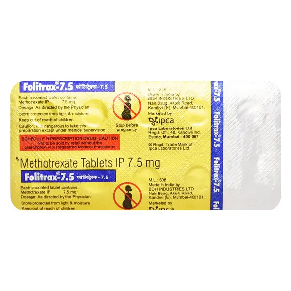 Folitrax 7.5mg Tablet 10s