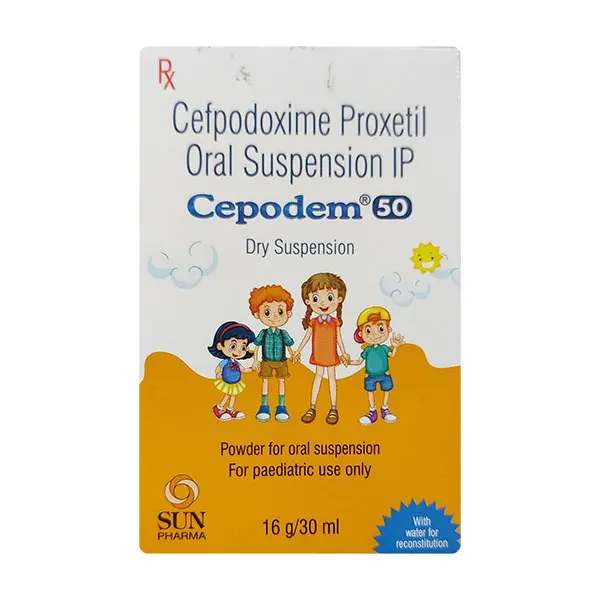 Cepodem 50mg Suspension 30ml