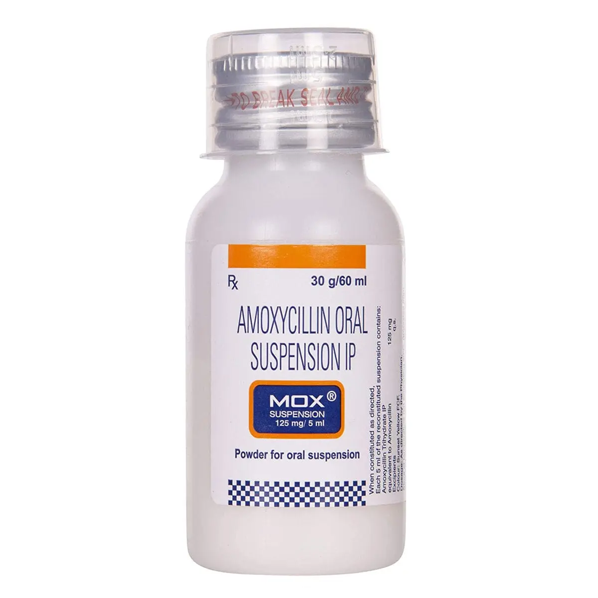 Mox 125mg Syrup 60ml