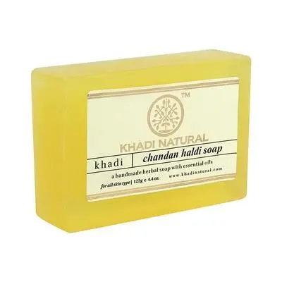 Khadi Natural Chandan Haldi Soap 125Gm