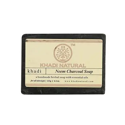 Khadi Natural Neem Charcoal Soap 125Gm