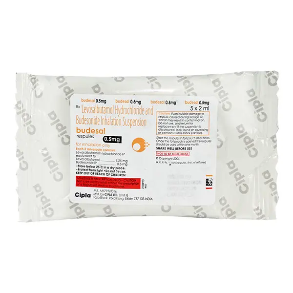 Budesal 0.5mg Respule 2ml