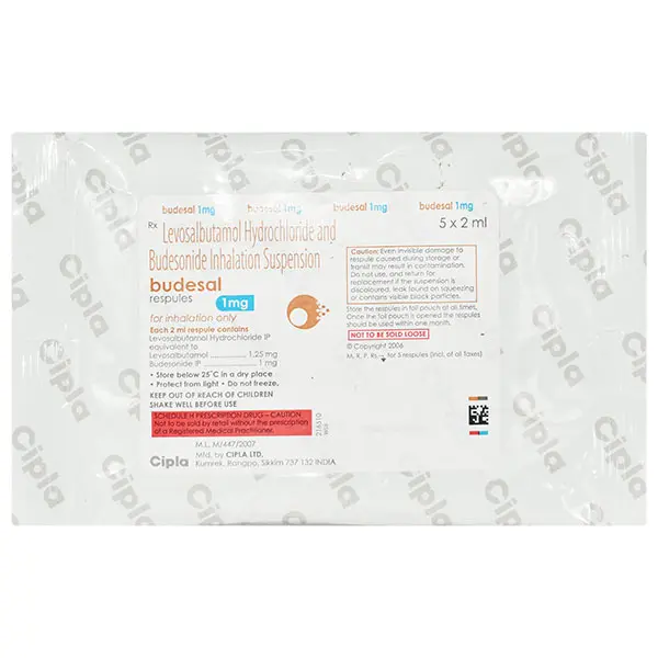 Budesal 1mg Respule 2ml