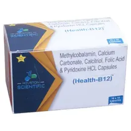 Health B12 Capsule 10s