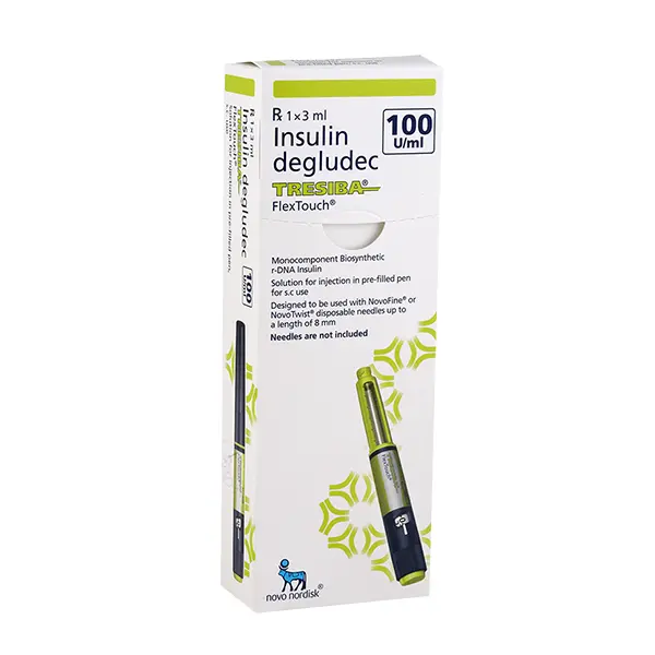 Tresiba 100iu Insulin Pen Flextouch 3ml