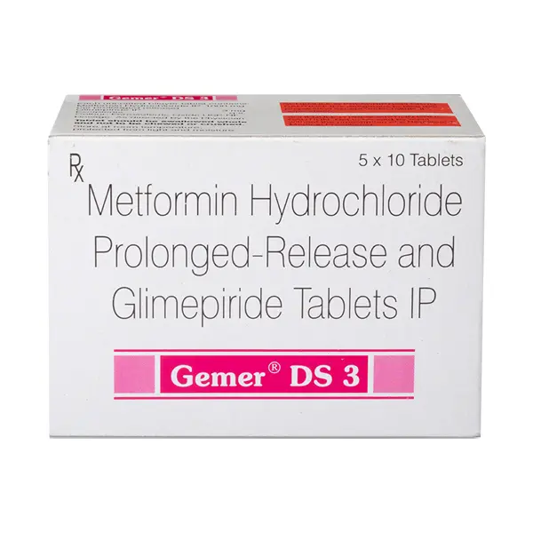 Gemer DS 3mg Tablet