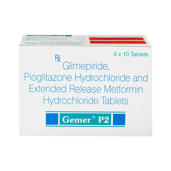 Gemer P 2mg Tablet