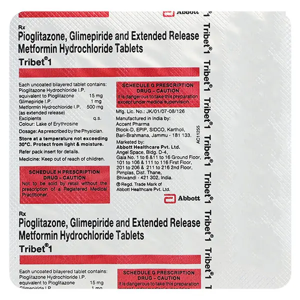 Tribet 1mg Tablet 15s