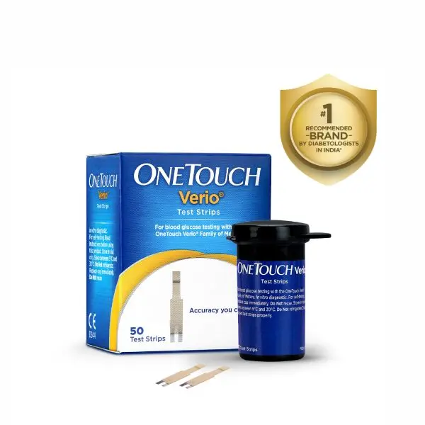 One Touch Verio Gluco Strips 50s