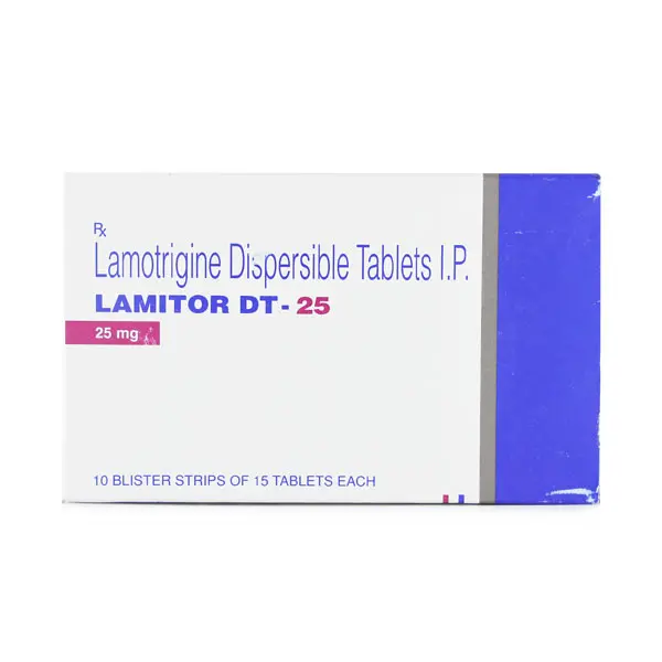 Lamitor DT 25mg Tablet 15s