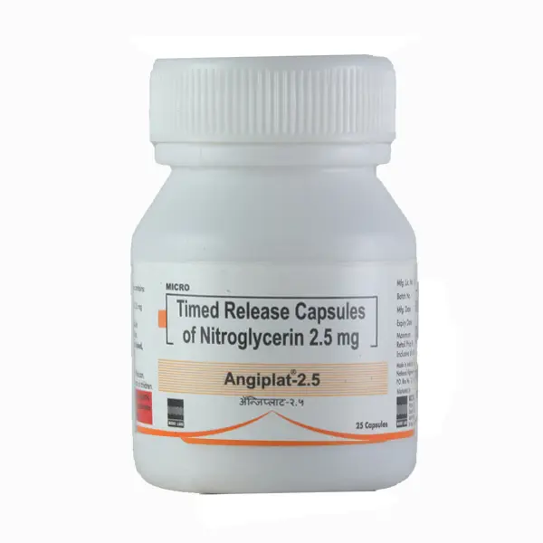 Angiplat. 2.5mg Capsule 25s