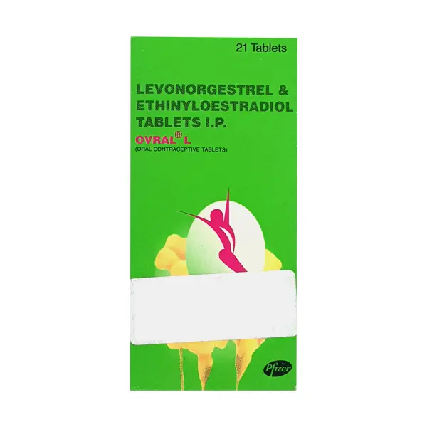 Ovral L Tablet (Ethinyl Estradiol 0.03mg + Levonorgestrel 0.15mg)
