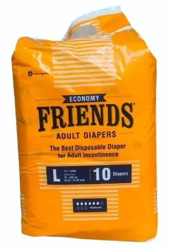 Friends Economy Adult Diaper L 10s