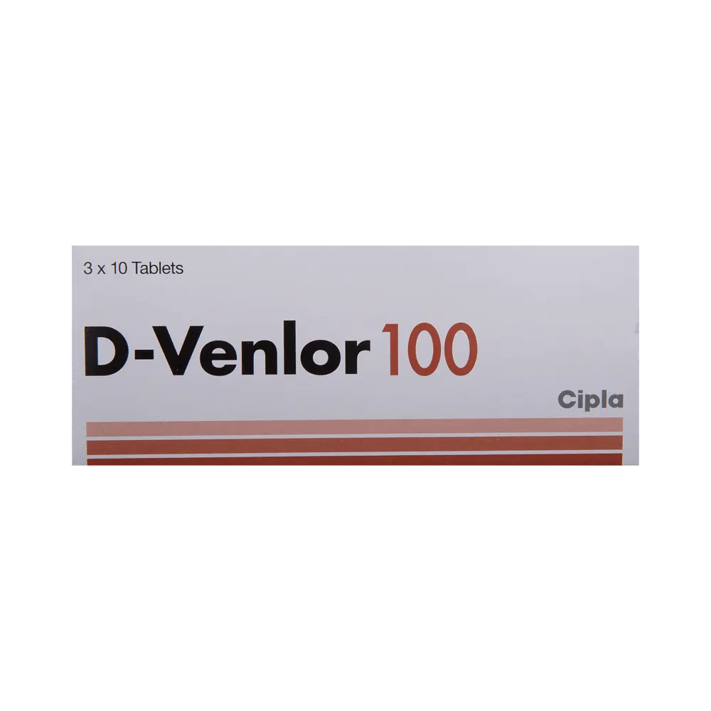 D Venlor 100mg Tablet 10s