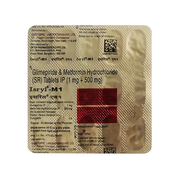 Isryl M Tablet 1mg 15s