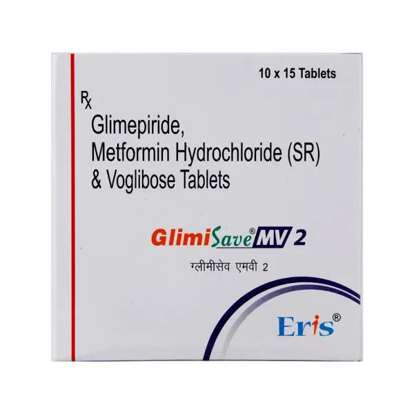 Glimisave MV 2mg Tablet 15s