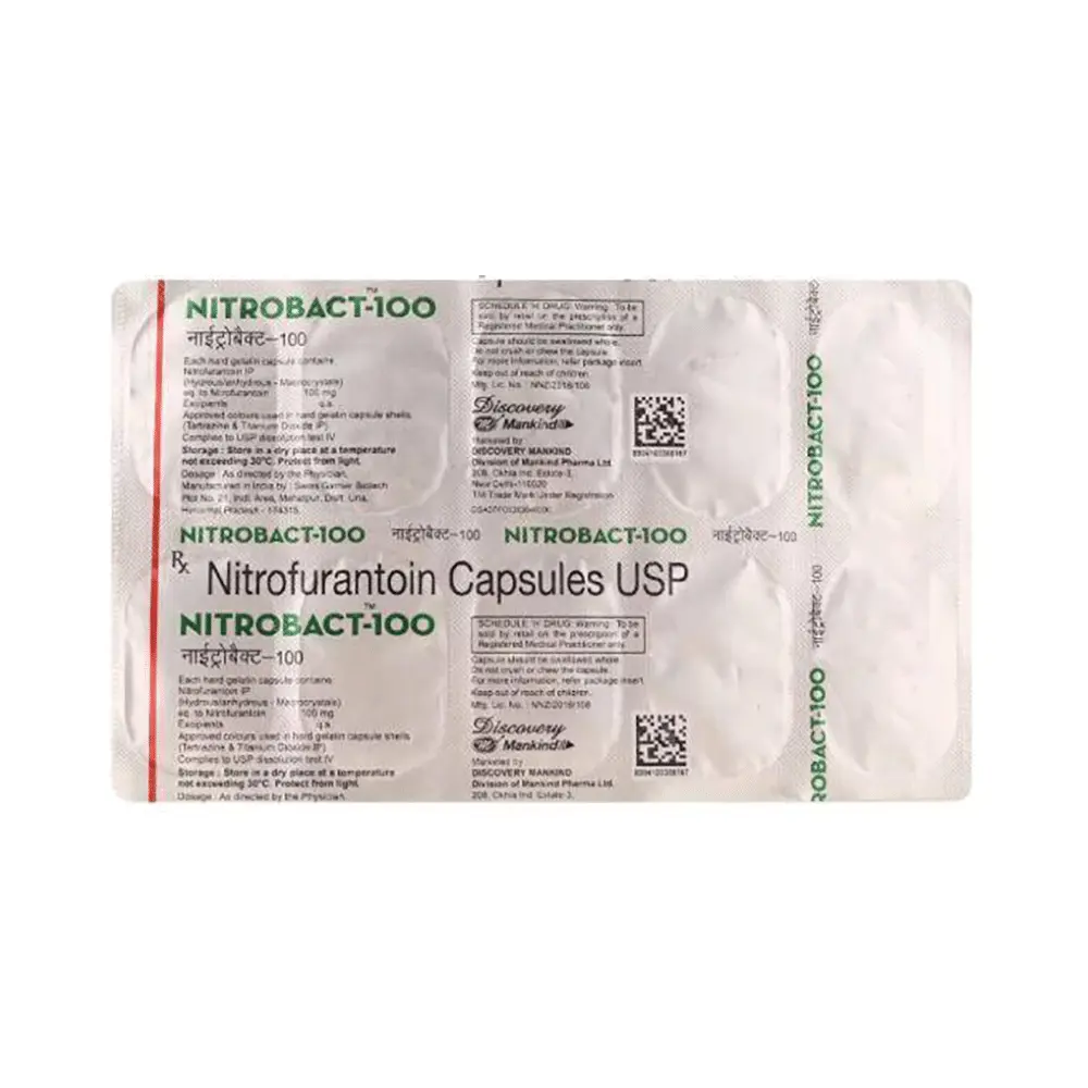 Nitrobact 100mg Capsule 10s