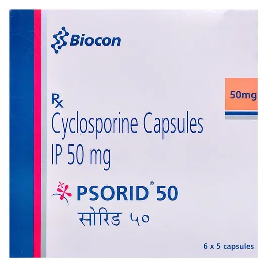 Psorid 50mg Tablet 5s