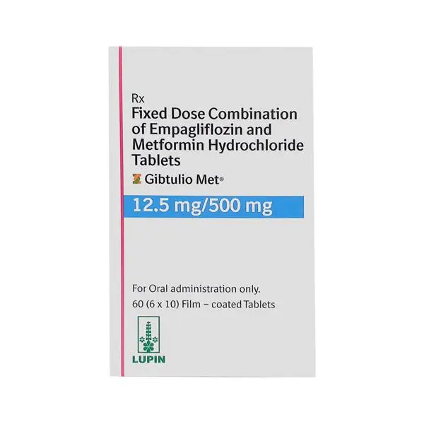 Gibtulio Met 12.5/500mg Tablet 10s