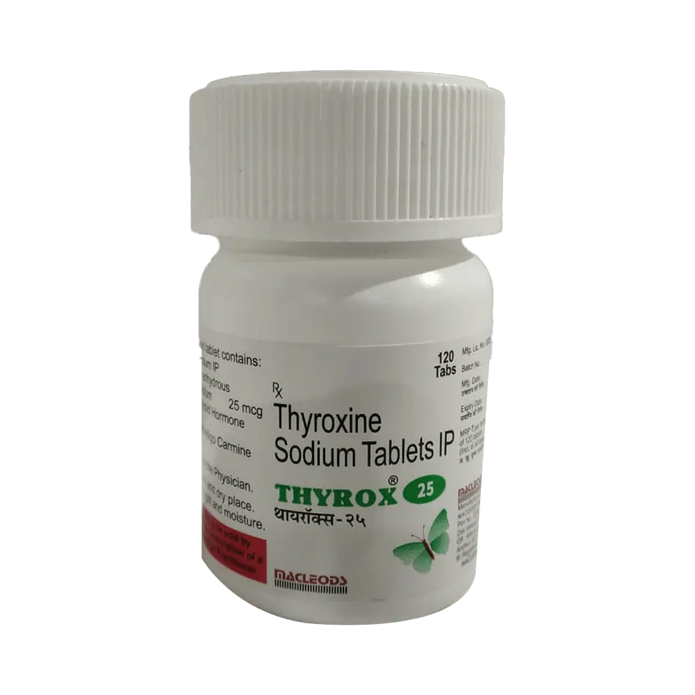 Thyrox 25mcg Tablet