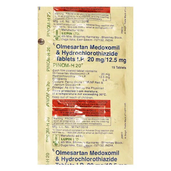 Pinom H 20mg Tablet 15s