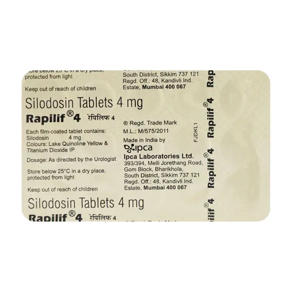 Rapilif 4mg Tablet 15s