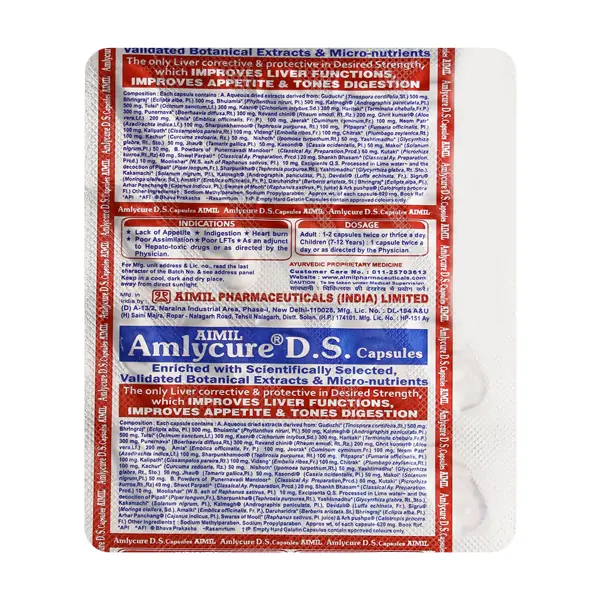 Amlycure DS Capsule 20s