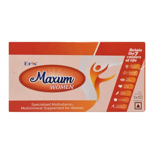 Maxum Women Tablet 10s