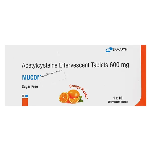Mucomix ET 600mg Tablet 10s