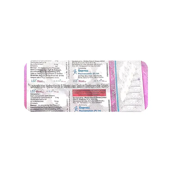 Lcz Mont OD Tablet 10s