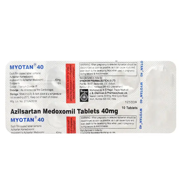 Myotan 40mg Tablet 10s