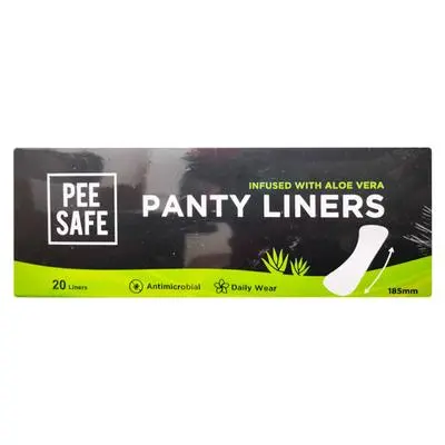 Pee Safe Panty Liners Aloe Vera 20S