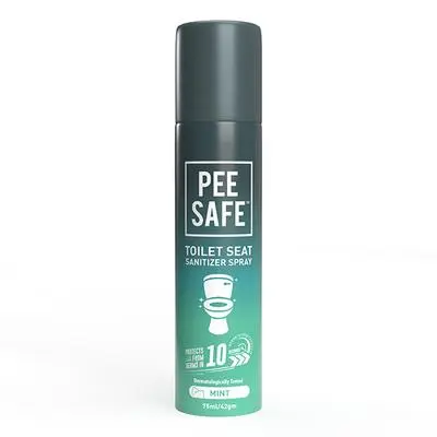Pee Safe Toilet Sanitizer Spray Mint 75Ml