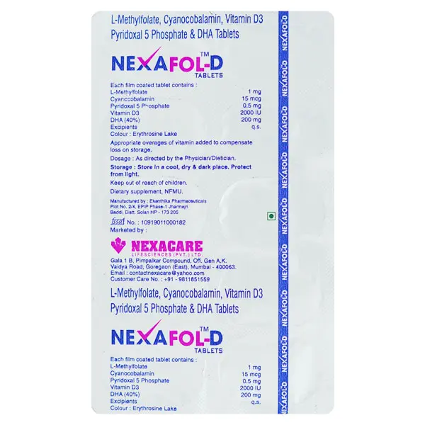 Nexafol D Tablet 10s