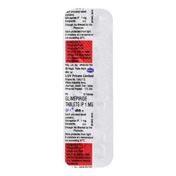 GP 1mg Tablet