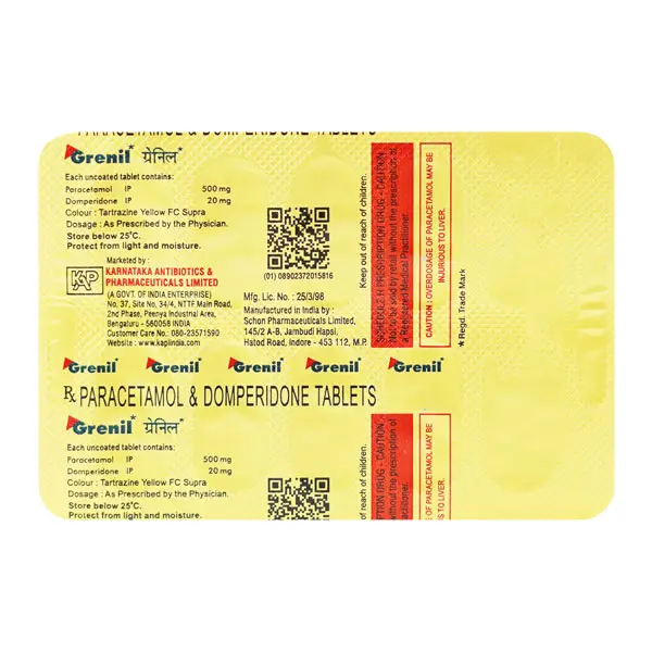 Grenil Tablet 10s