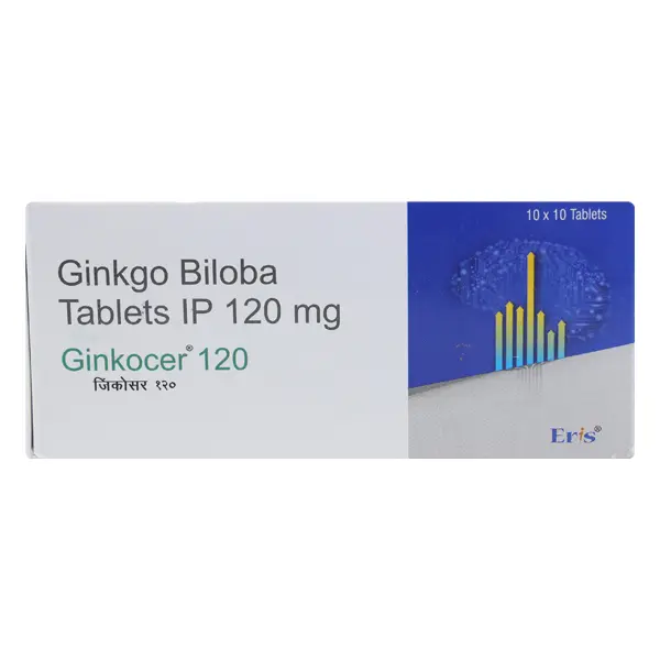 Ginkocer 120mg Tablet 10s