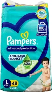 Pampers Pants All Round Protection L 48s