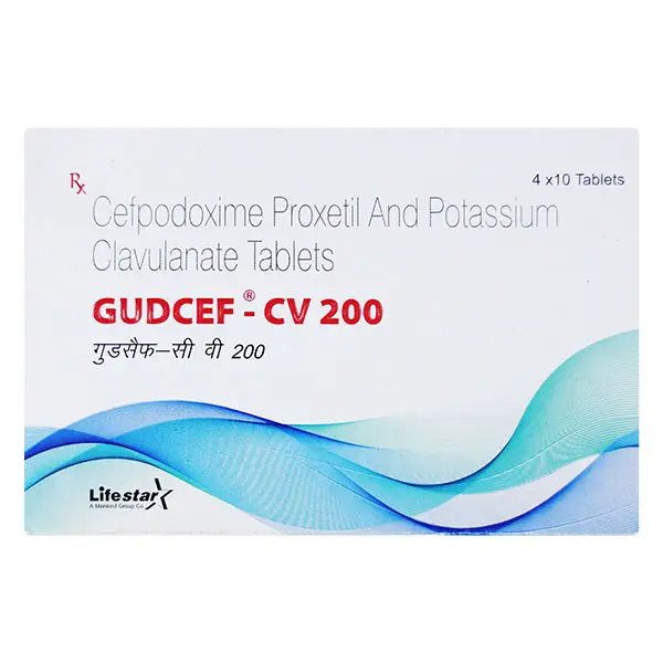 Gudcef CV 200mg Tablet