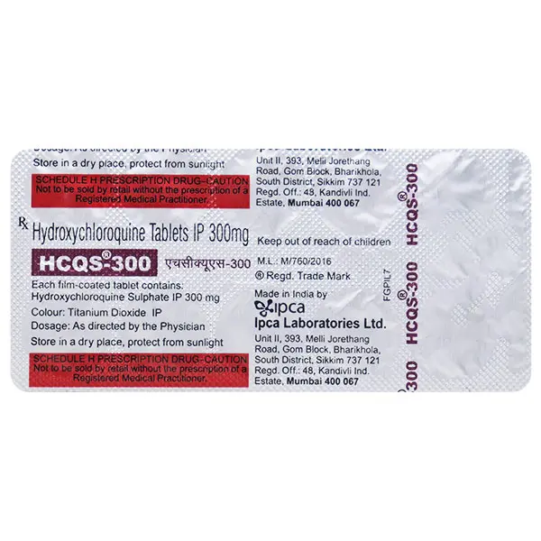 Hcqs 300mg Tablet 15s