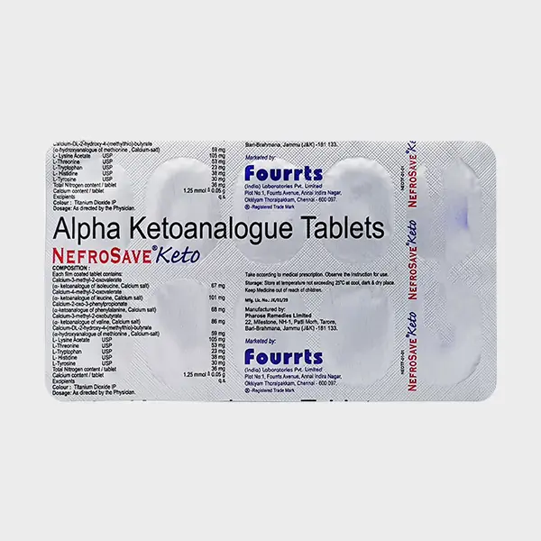 Nefrosave Keto Tablet 10s