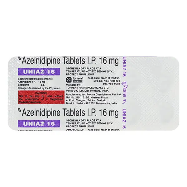 Uniaz 16mg Tablet 10s