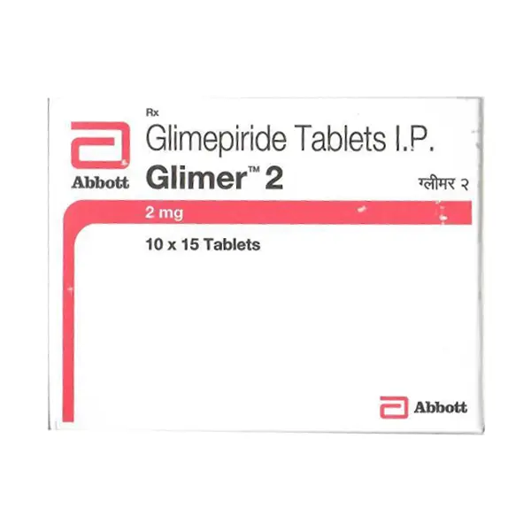 Glimer 2mg Tablet 15s