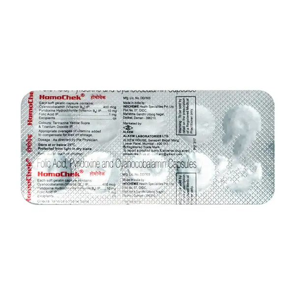 Homochek Capsule 10s